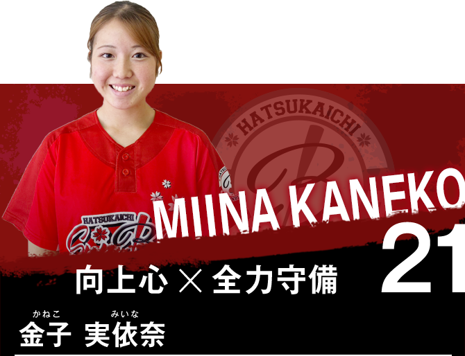 金子　実依奈（かねこ　みいな）